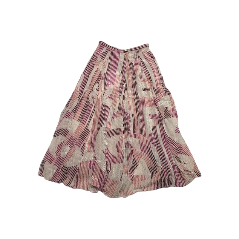 CHANEL Casual Long Skirt Women's Pink-1