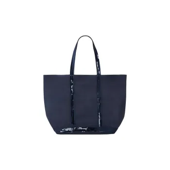 Vanessa Bruno Cotton Shoulder Bag Women's Blue