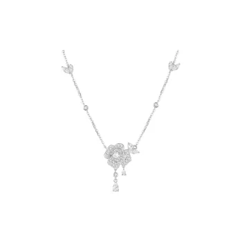 DESIGN CIRCLES S925 Silver Necklaces Women's