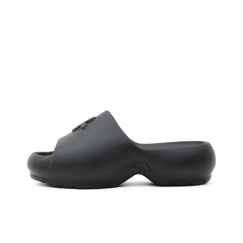 SMFK Slip Resistant Slide Slippers Women's Wilderness Black-1