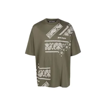 PALM ANGELS T Shirts Men Green