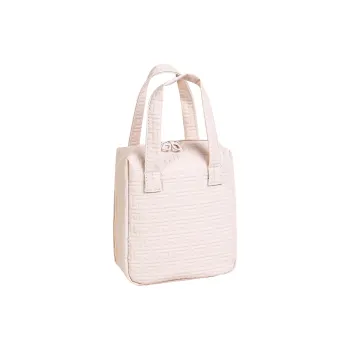 Boniu PU Dome Bag Handbags Unisex White/Pink/Blue