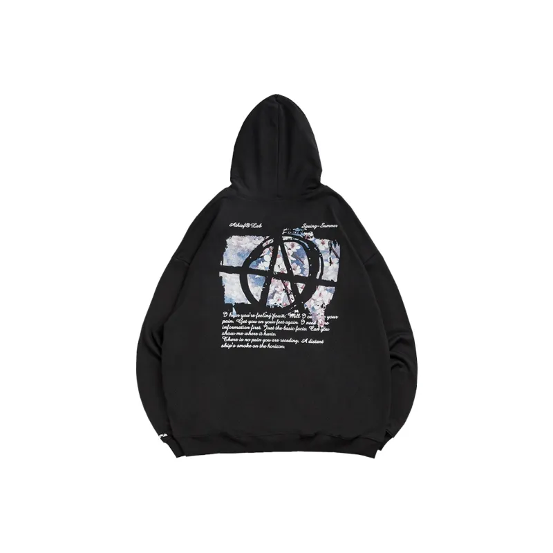 Athief Hooded Loose Fit Regular Sweatshirt Unisex-4