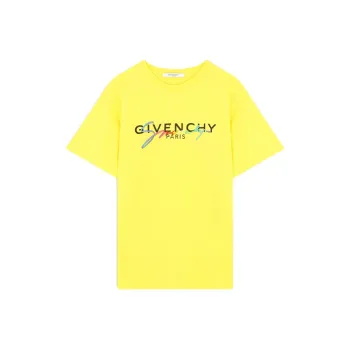 Givenchy T-Shirts Men Yellow