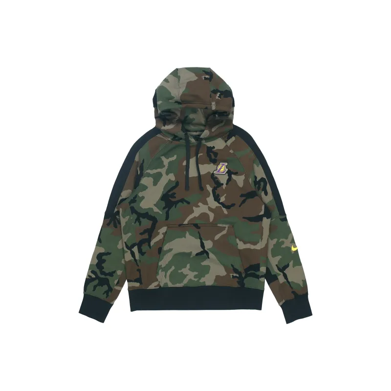 Nike Lakers Men's Pullover Camouflage Green-0