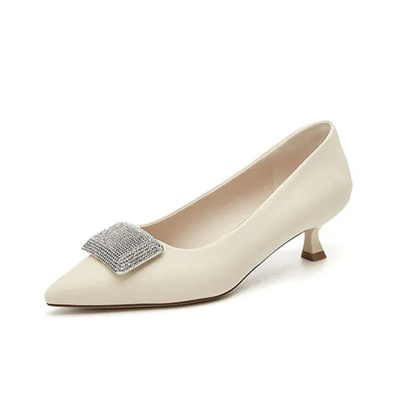 DAPHNE Slim Heel High Heels 4.5CM Women's-5