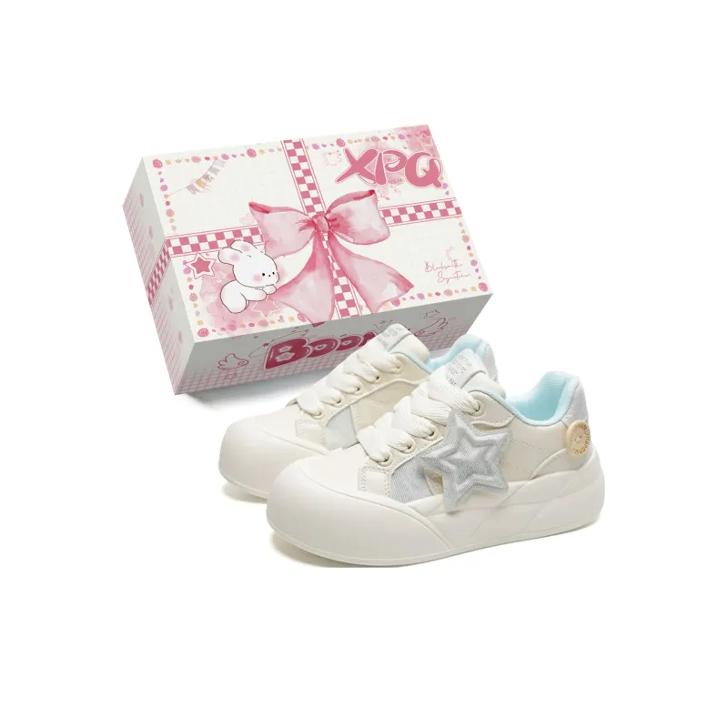 XPQ Warm Anti Slip And Wear Resistant Low Top Skateboard Shoes Women's-6