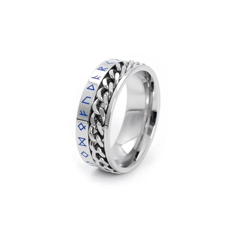 RboySe Titanium Steel Rings Unisex-0