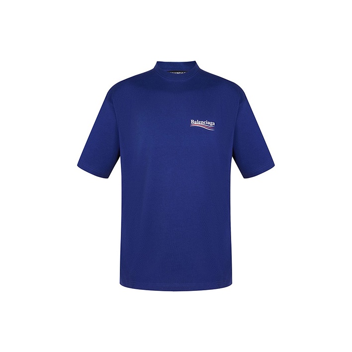上品 バレンシアガ Tシャツ POLITICAL CAMPAIGN ラージフィット Political Campaign large-fit T-shirt in black - Balenciaga