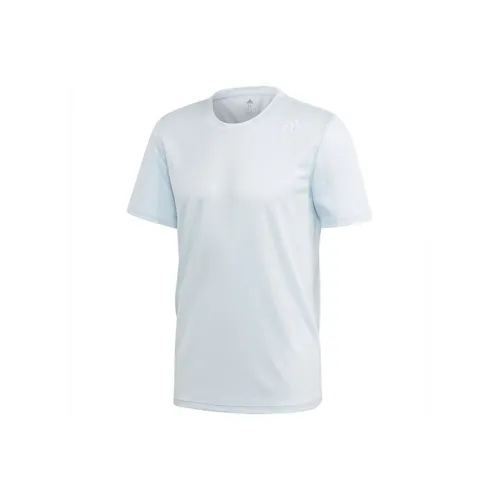 Adidas T Shirt Men's Light Sky Blue