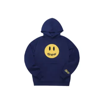 Drew House Smiley Collection Sweatshirts Unisex Marine Blue