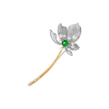Princess Cui Ice Type Jadeite Brooches Women's