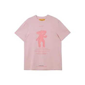 SENCE LA Straight T Shirt Unisex Pink