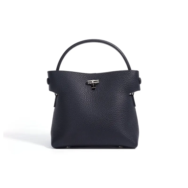 COURONNE Cow Leather Crossbody Bag, Bucket Bag, Handbag Regular Women's Multicolor-19