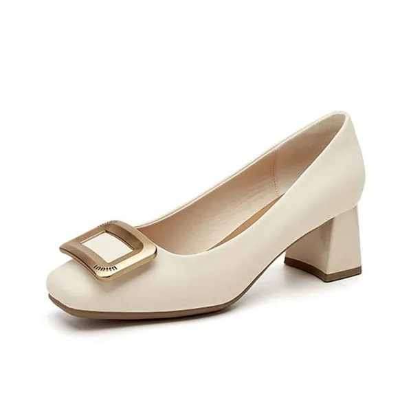 DAPHNE Chunky Heel High Heels Women's-1