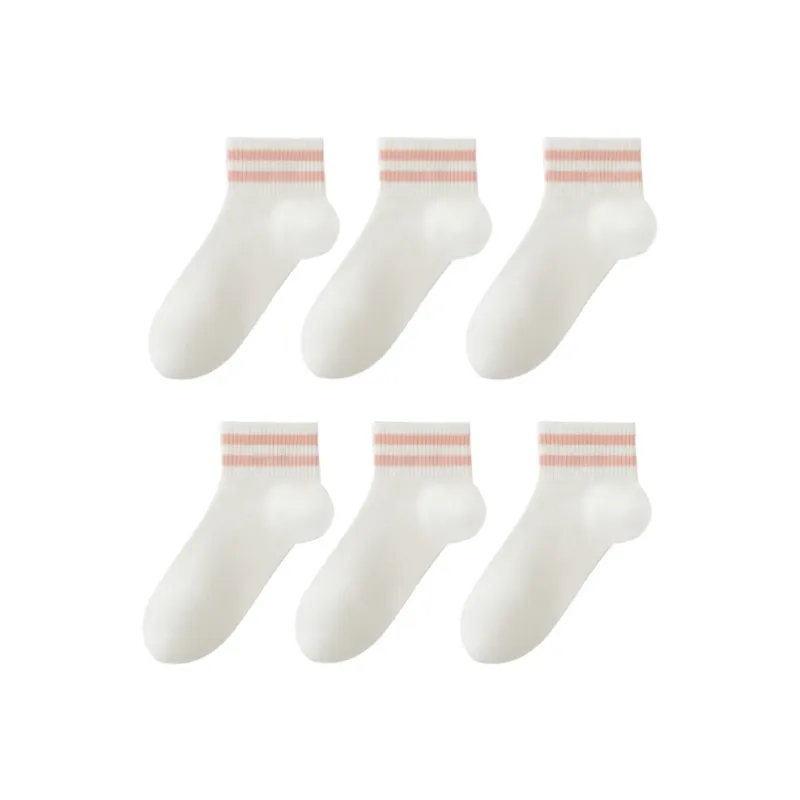 Lan Miao Mid Calf Socks Women's 6 Pack-8
