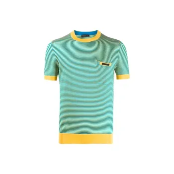 PRADA T-Shirts Men Green