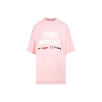 Vetements T-Shirts Unisex Pink