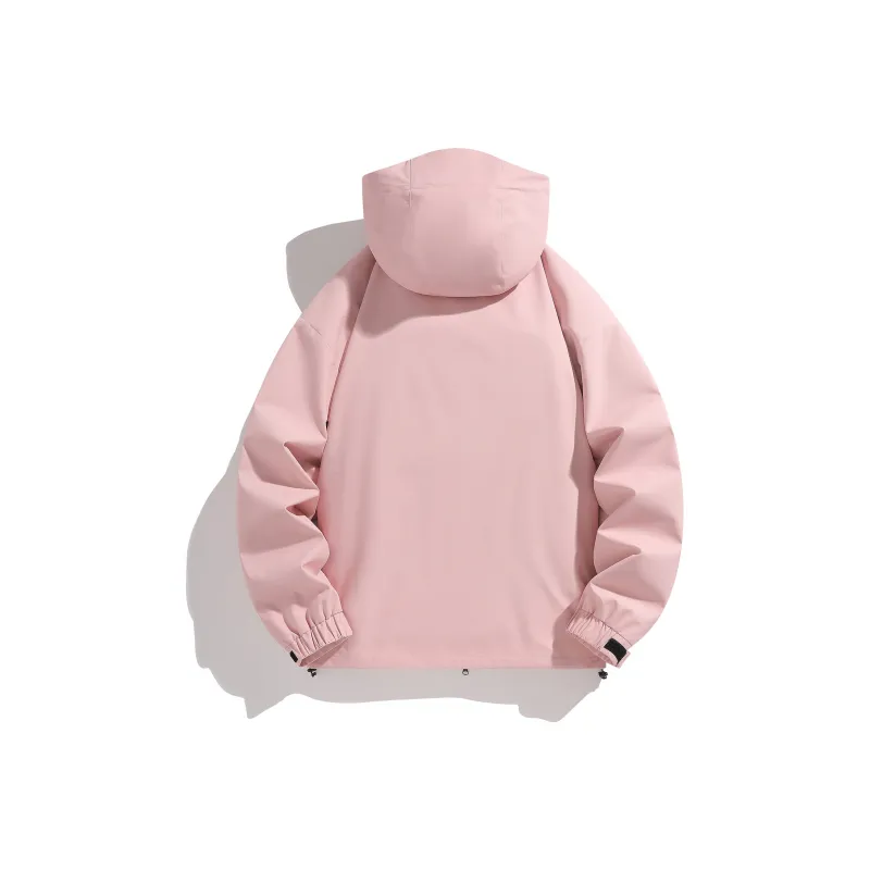 Yiwen Water Resistant Windproof Breathable Warm Windbreaker Jacket Unisex-21