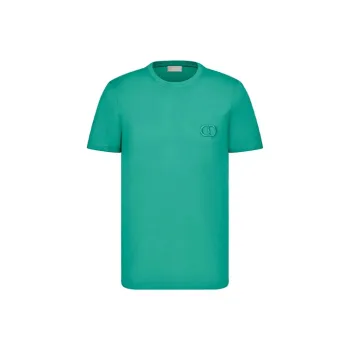 DIOR Quarterly New Products T-Shirts Men Green