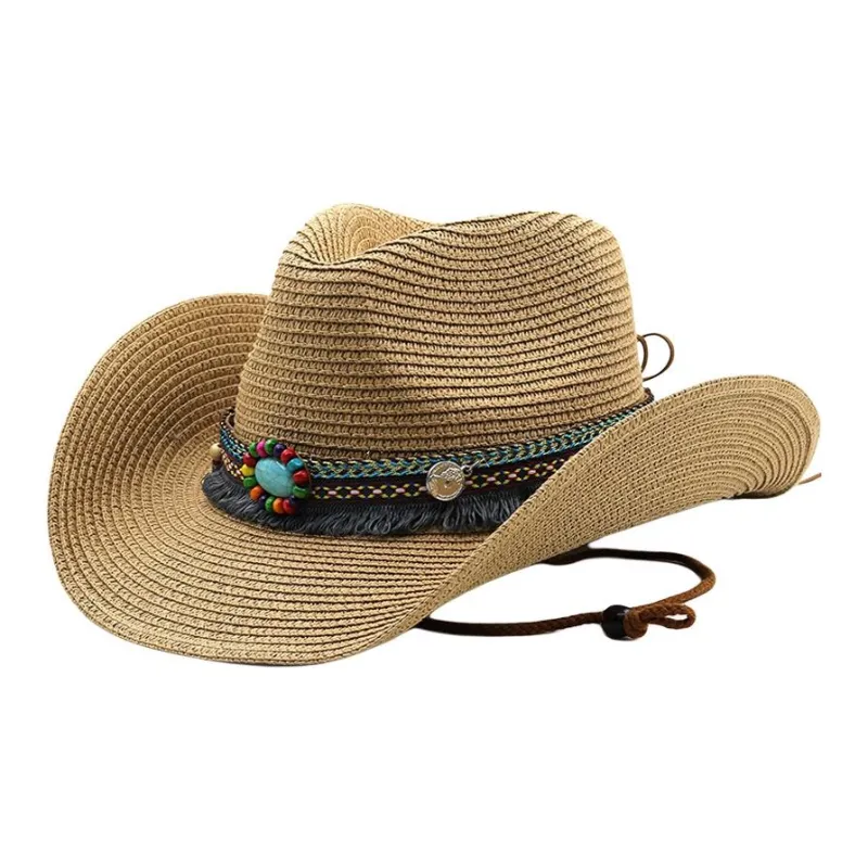 MEETSUNNY Paper Straw Hat Women's-9