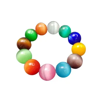 YOULING Glass Cat Eye Bracelets Unisex