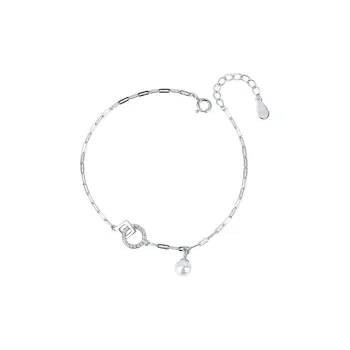 FBRUE 999 Fine Silver Bracelets Women's