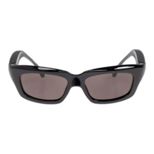 Chrome Hearts Irregular Shape Eyeglass Frames Unisex White