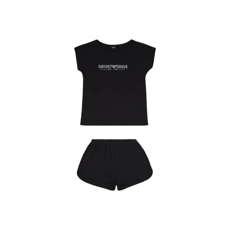 EMPORIO ARMANI Pajama Set Women's Black-0