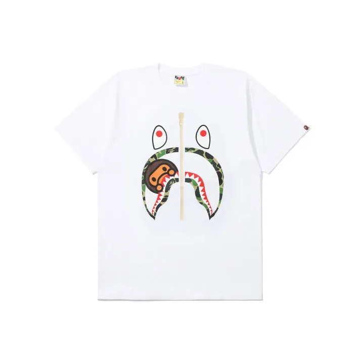 Bape Abc Camo Milo Shark Tee-3