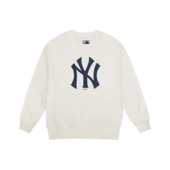 MLB Sweatshirts Unisex Ivory White