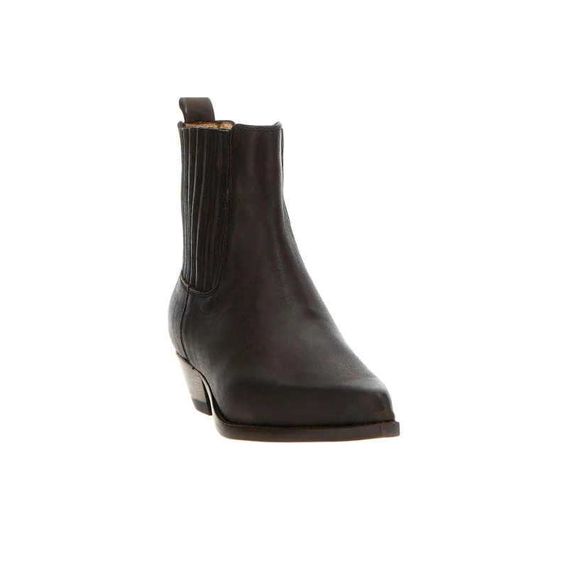 SONORA BOOTS Hidalgo Ankle Length Chelsea Boots 3.5cm Women's Brown-2