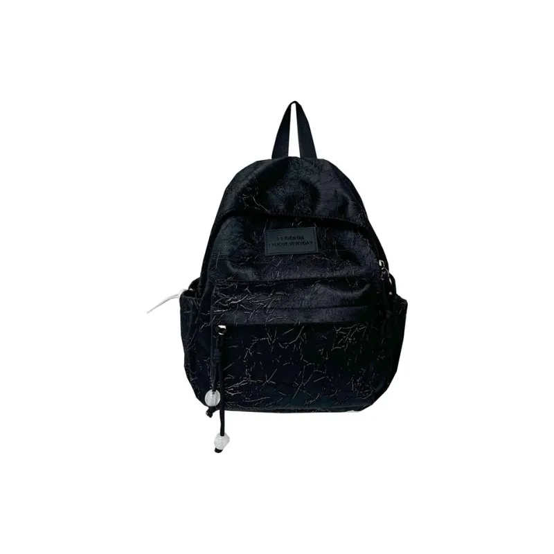 Deli Bear Composite Fabric Backpack Large Size Unisex Pink/Black/Blue/Green/Ecru Small Size Pink/Black/Blue/Green/Ecru-22