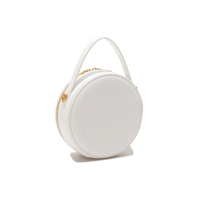Vigno Synthetic Leather Handbag One Shoulder Crossbody Regular Women's White/Pink/Black-5