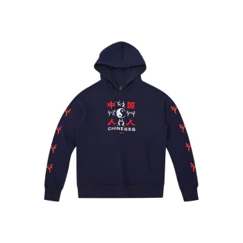 CLOT Sweatshirts Men Navy Blue