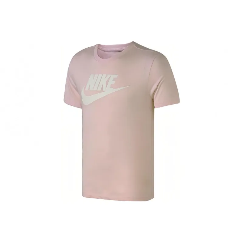 Nike T Shirts Men Coral Pink-0