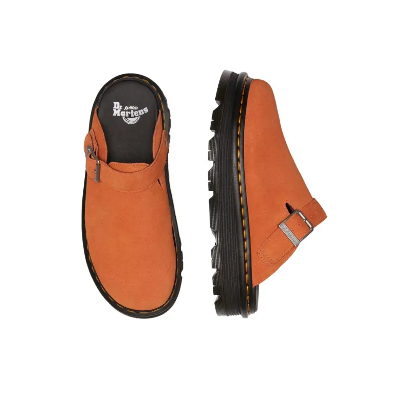 Dr.Martens Slip Resistant Closed Toe Slippers Unisex Orange-4