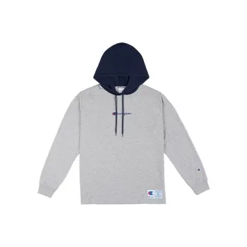 Champion Sweatshirt Japan Version Unisex Oxford Gray