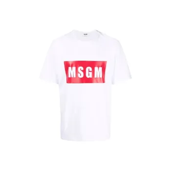 MSGM T Shirts Men White