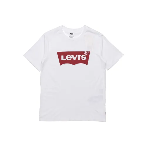 Levis T Shirts Men White