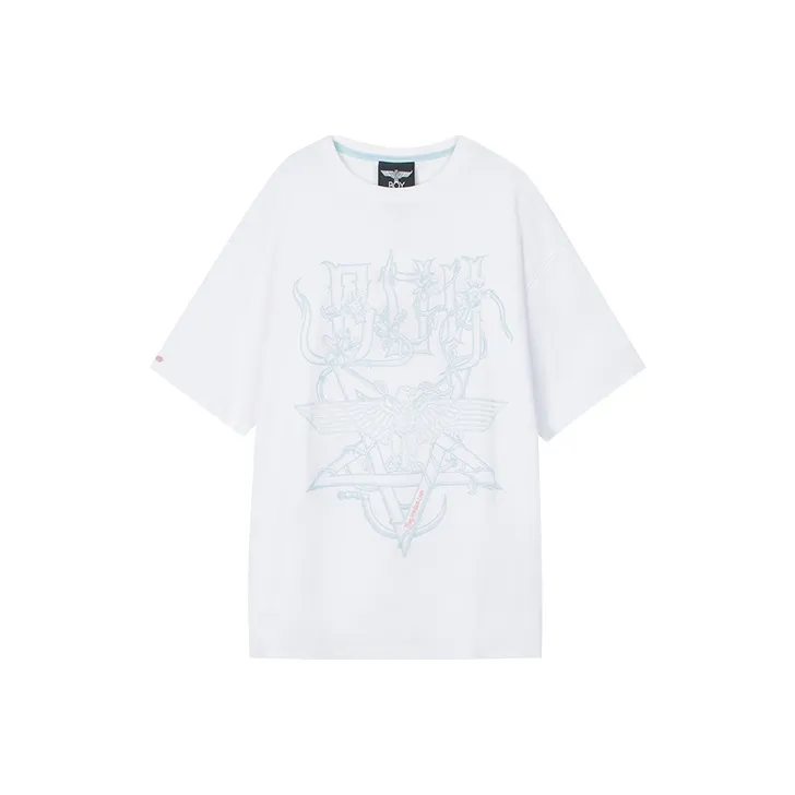 Boy London SS21 Straight T Shirt Unisex White-0
