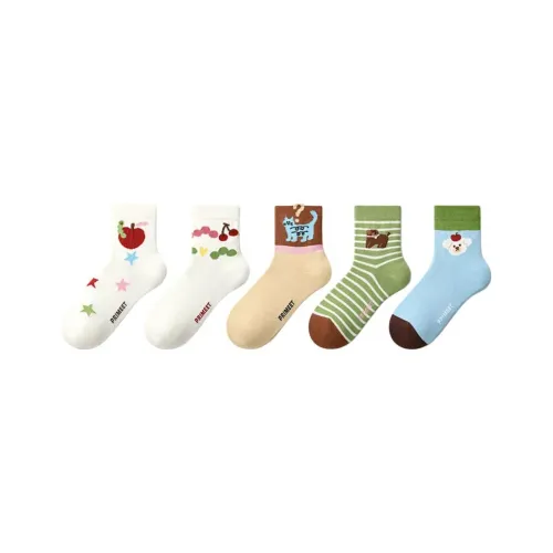Primeet Ankle Socks Women's 5 Pack