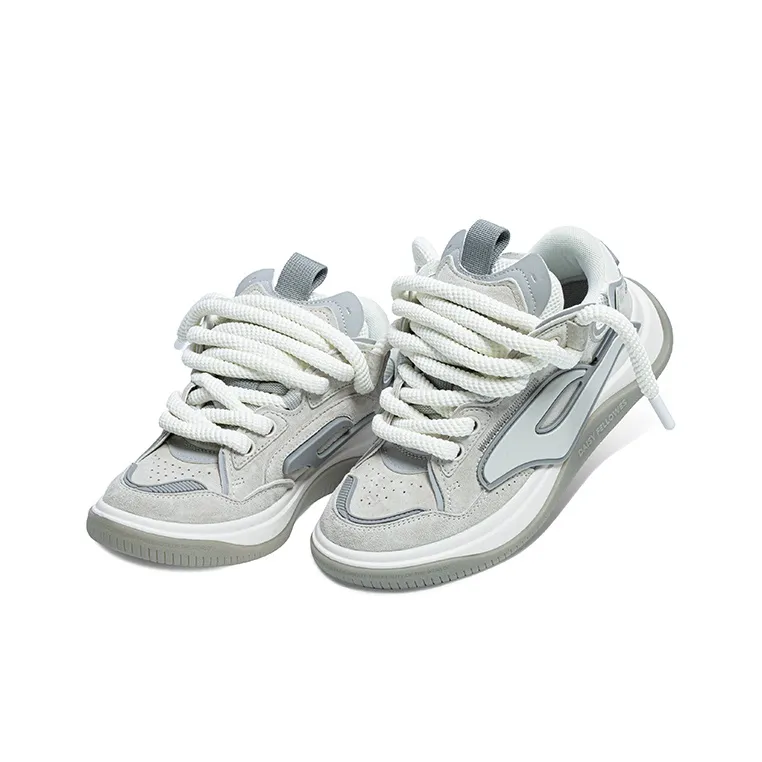 Daisy Fellowes Rocket 001 Stylish Skateboarding Shoes Unisex White-3