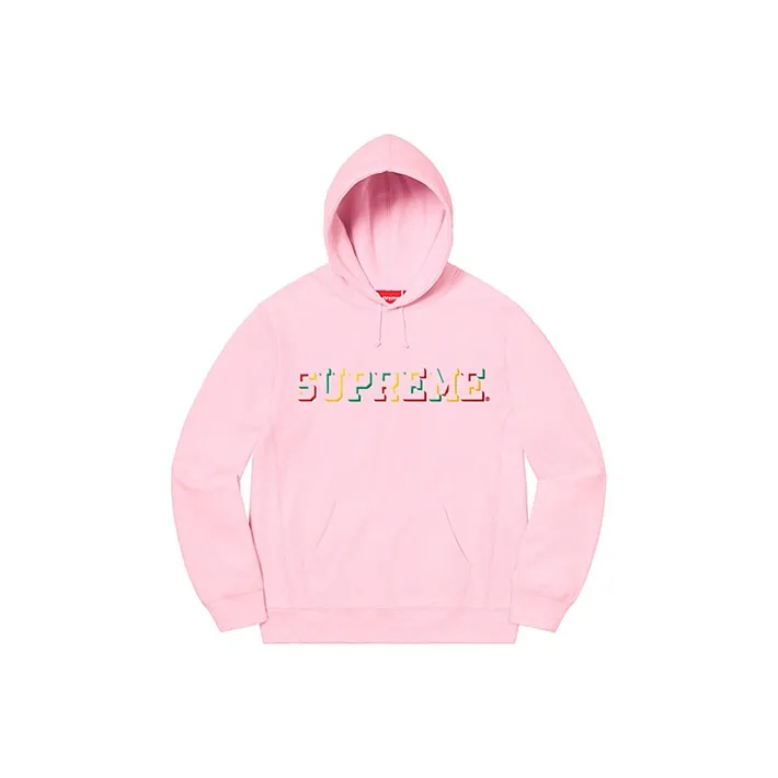 Supreme Drop Shadow Hooded Sweatshirt-0