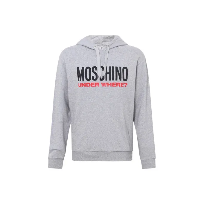 MOSCHINO Sweatshirts Unisex Gray-0