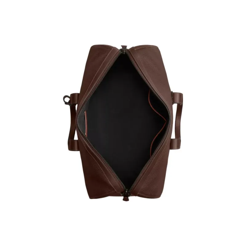 COACH Gotham Leather Travel Bag Men's Brown-3