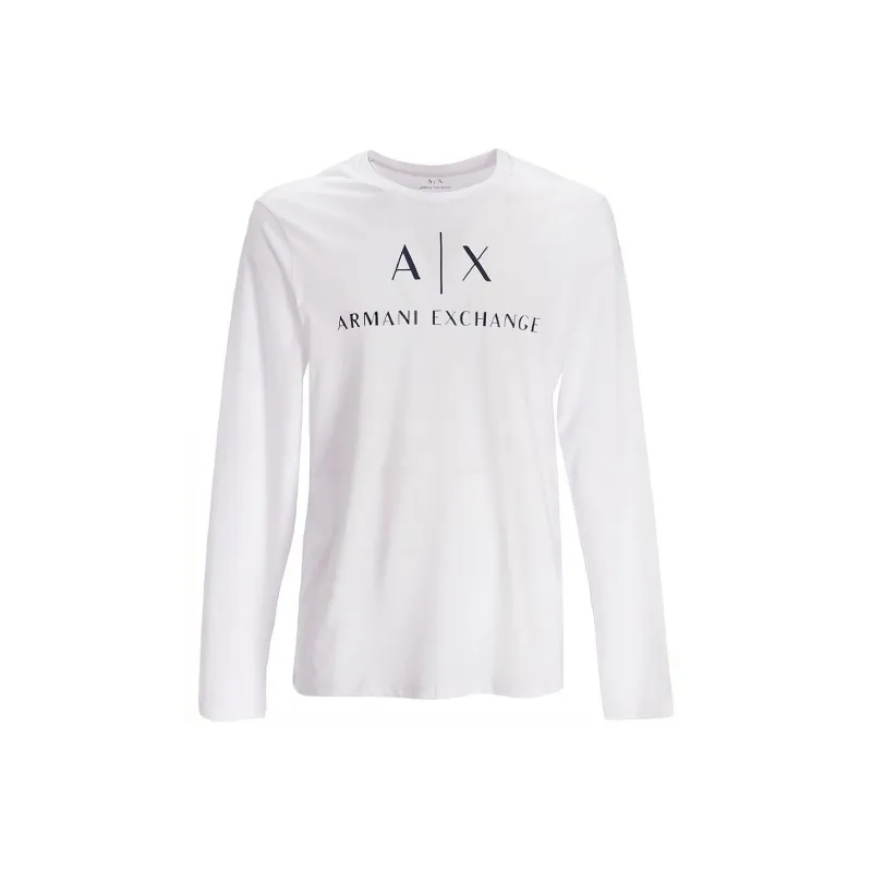 ARMANI EXCHANGE Regular T Shirt Men's White-0
