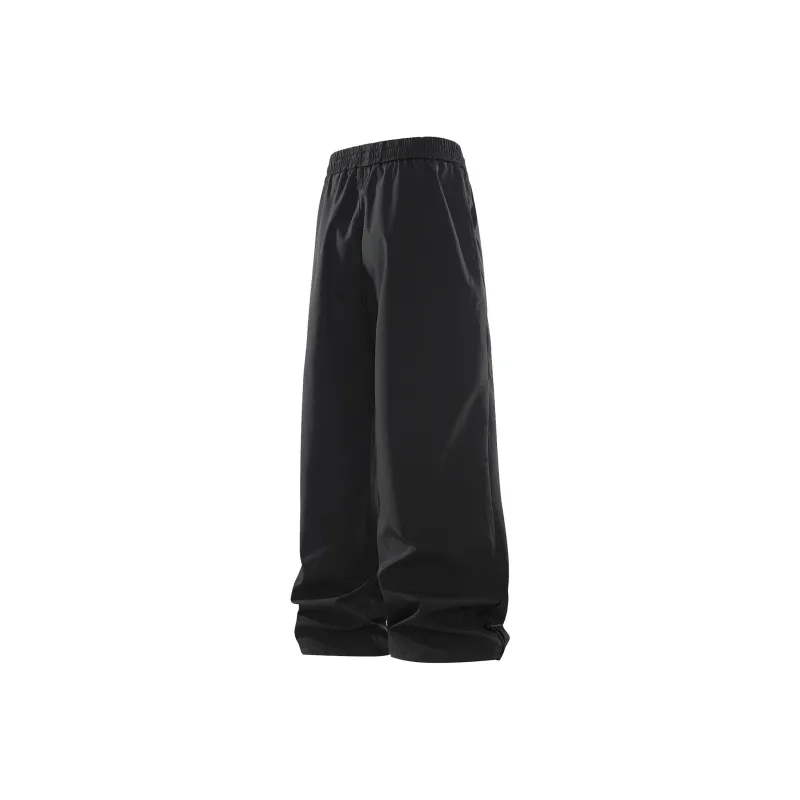 David Bakken Casual Pants Unisex Black-1