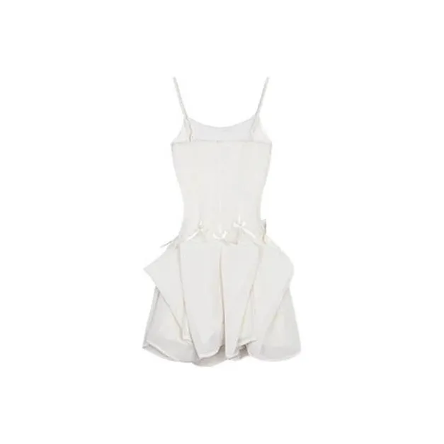 Udon House Slip Dress Women's White-1