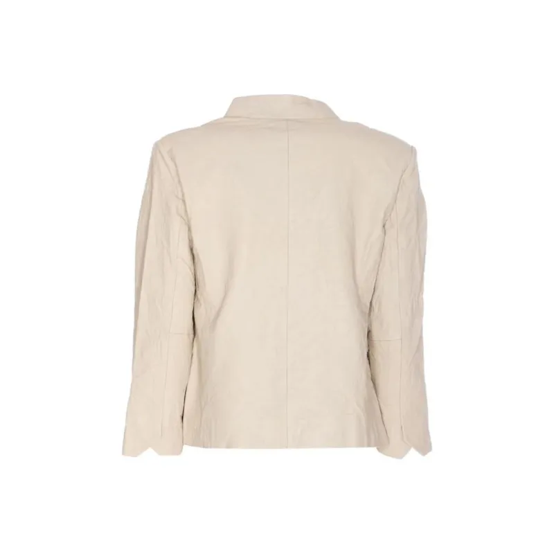 Zadig & Voltaire Veryn Leather Blazer-1